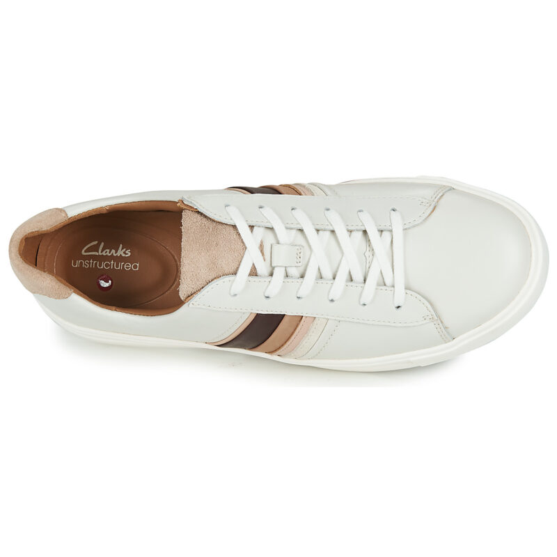 Clarks Baskets basses blanches UN MAUI BAND pour femmes - 6