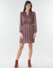 Abito corto Betty London NOUNO Bordeaux Abiti corti Donna - 2