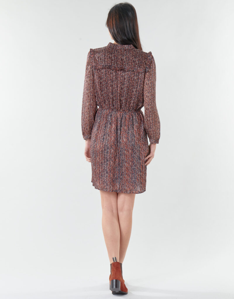 Abito corto Betty London NOUNO Bordeaux Abiti corti Donna - 4