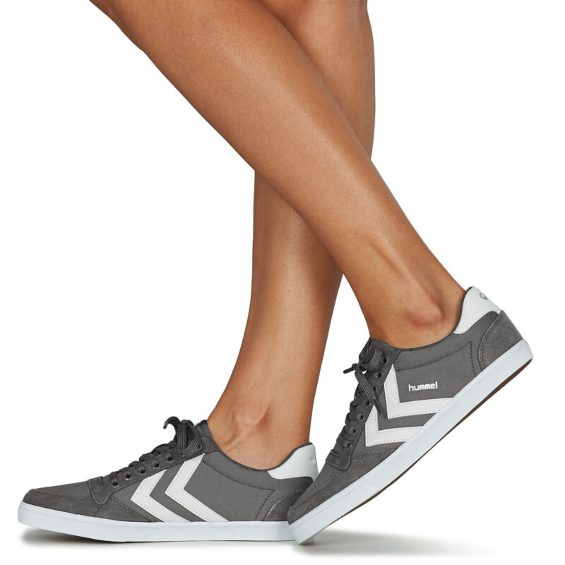 hummel TEN STAR LOW CANVAS Grigio Sneakers Uomo - 8