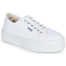 Victoria  BLUCHER LONA PLATAFORMA  Bianco Sneakers basse Donna - 1