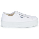 Victoria  BLUCHER LONA PLATAFORMA  Bianco Sneakers basse Donna - 2