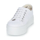Victoria  BLUCHER LONA PLATAFORMA  Bianco Sneakers basse Donna - 3