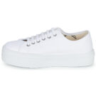 Victoria  BLUCHER LONA PLATAFORMA  Bianco Sneakers basse Donna - 4