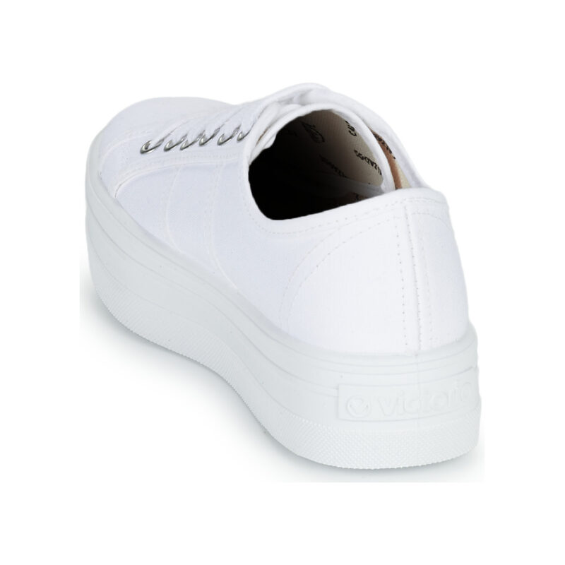 Victoria  BLUCHER LONA PLATAFORMA  Bianco Sneakers basse Donna - 5