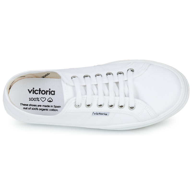 Victoria  BLUCHER LONA PLATAFORMA  Bianco Sneakers basse Donna - 6