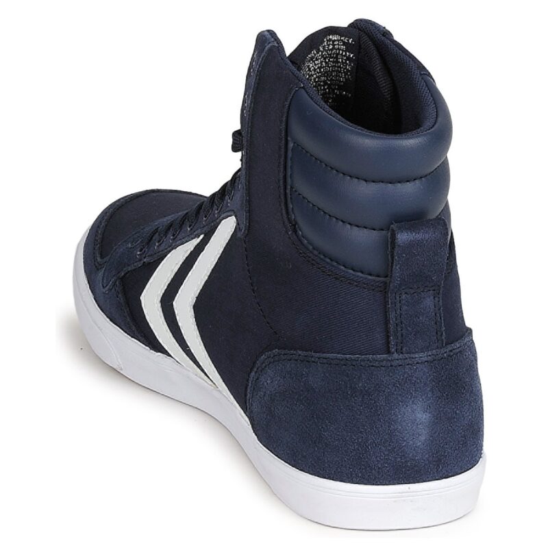 hummel Baskets montantes bleues pour homme TEN STAR HIGH CANVAS - Pointure 5