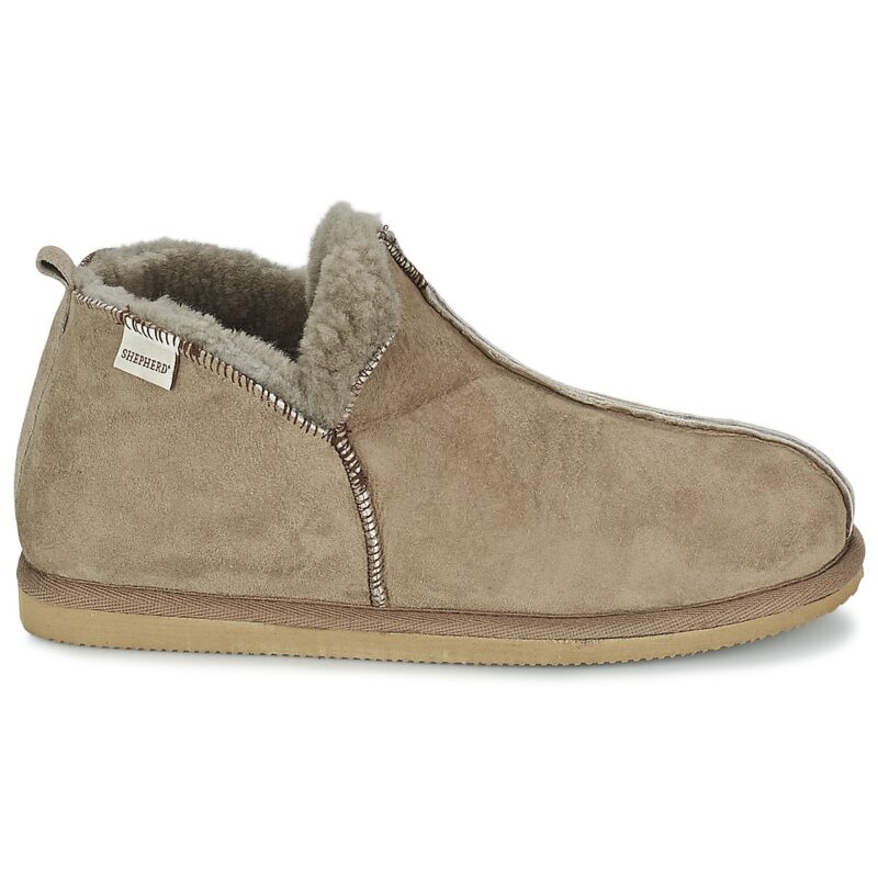Pantoufles pour homme Shepherd ANTON beiges - 2