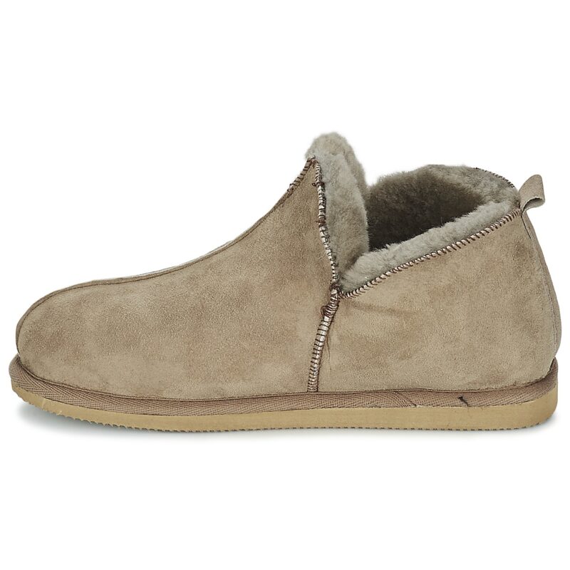Pantoufles pour homme Shepherd ANTON beiges - 4