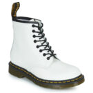 Dr. Martens  1460 WHITE SMOOTH  Bianco -  Stivaletti Donna - 1