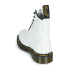 Dr. Martens  1460 WHITE SMOOTH  Bianco -  Stivaletti Donna - 5