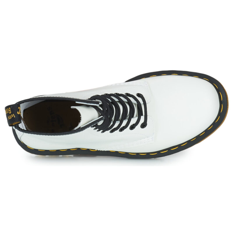 Dr. Martens  1460 WHITE SMOOTH  Bianco -  Stivaletti Donna - 6