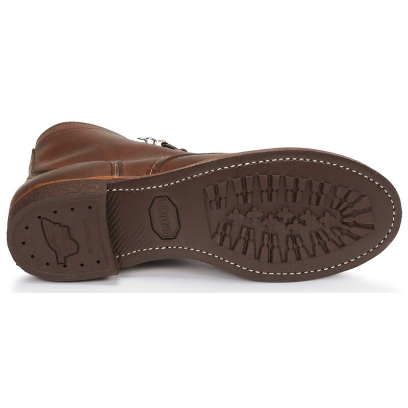 Red Wing IRON RANGER Herren-Ankle-Boots in Bernsteinbraun - Gr&ouml;&szlig;e 7
