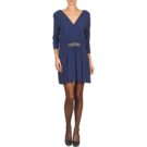 Abito corto Betty London DUSTY Blu Abiti corti Donna - 2
