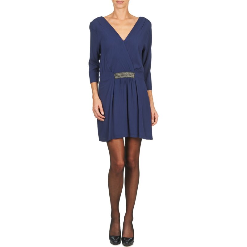 Abito corto Betty London DUSTY Blu Abiti corti Donna - 2