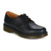 Dr. Martens 1461 NARROW FIT BLACK SMOOTH Nero Derby Uomo