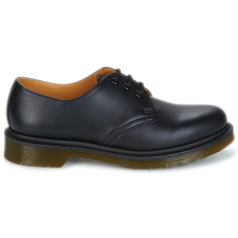 Dr. Martens 1461 NARROW FIT BLACK SMOOTH Nero Derby Donna - 2