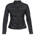 Lederjackeelle Moony Mood PUIR Schwarze Jacken in pelle Frau - 1