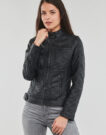Lederjackeelle Moony Mood PUIR Schwarze Jacken in pelle Frau - 5