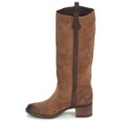 Betty London ELOANE Marrone Stivali con tacco Donna - 4
