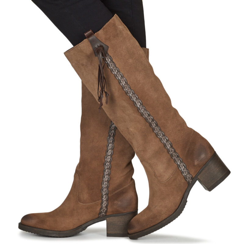 Betty London ELOANE Marrone Stivali con tacco Donna - 8