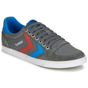 hummel  TEN STAR LOW CANVAS  Grigio -  Sneakers Uomo