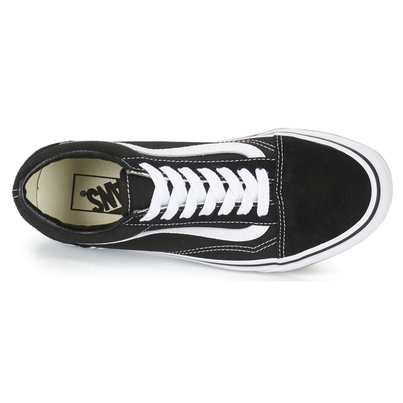 Vans UA OLD SKOOL Schwarze Herren-Sneaker - Gr&ouml;&szlig;e 6