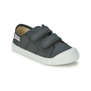 Victoria BLUCHER LONA DOS VELCROS Grigio - Sneakers Bambino