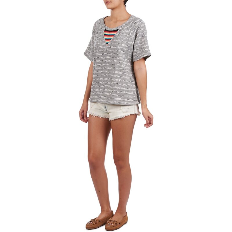 Felpe Manoush ETNIC SWEAT Grigio Felpe Donna - 5