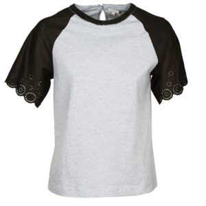 T-shirt  Manoush  FANCY  Grigio -  T-shirt maniche corte Donna