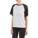 Manoush T-Shirt FANCY Grau Kurzarm T-Shirt Damen - 4