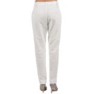 Pantaolini dritti Manoush FLOWER BADGE Bianco Pantaolini dritti Donna - 7