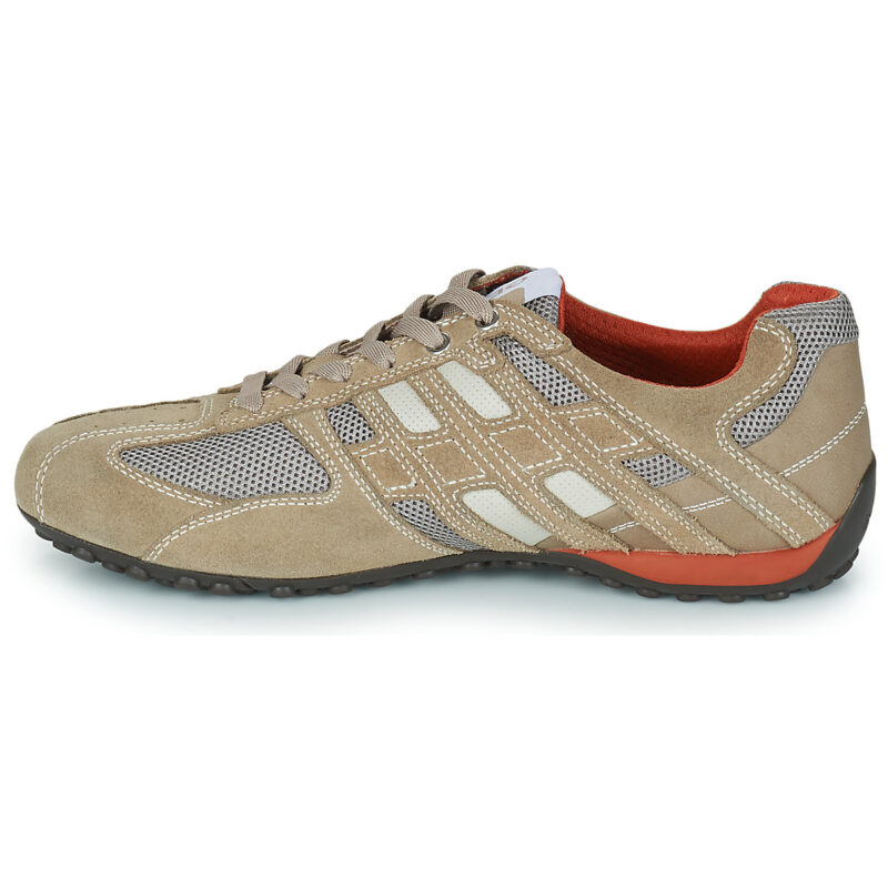 Geox SNAKE K Beige Sneakers Uomo - 4