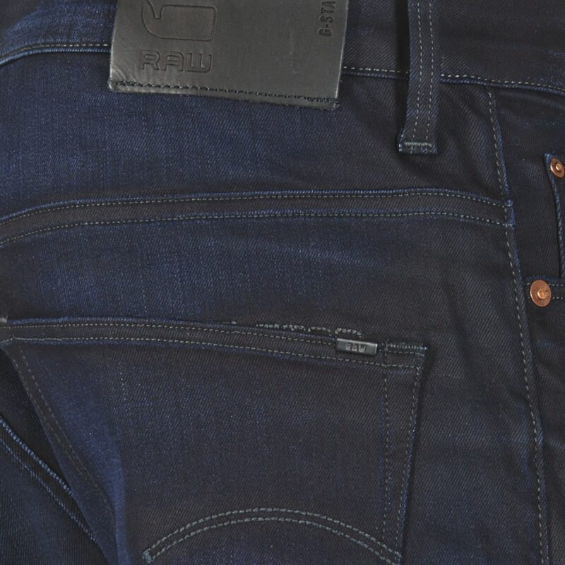 Jean slim G-Star Raw 3301 SLIM Jeans Slim Bleu Homme - 8