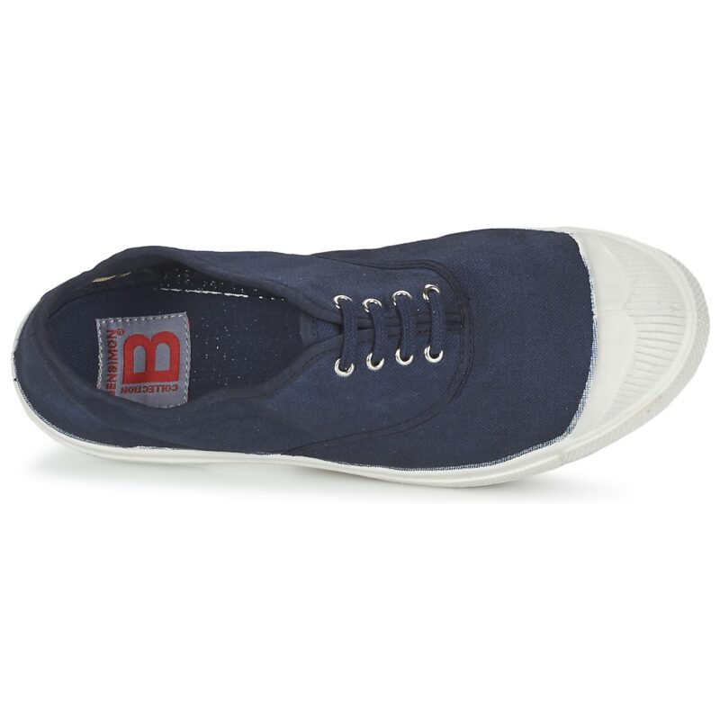 Zapatillas bajas Bensimon TENNIS LACET azules para mujer - 6