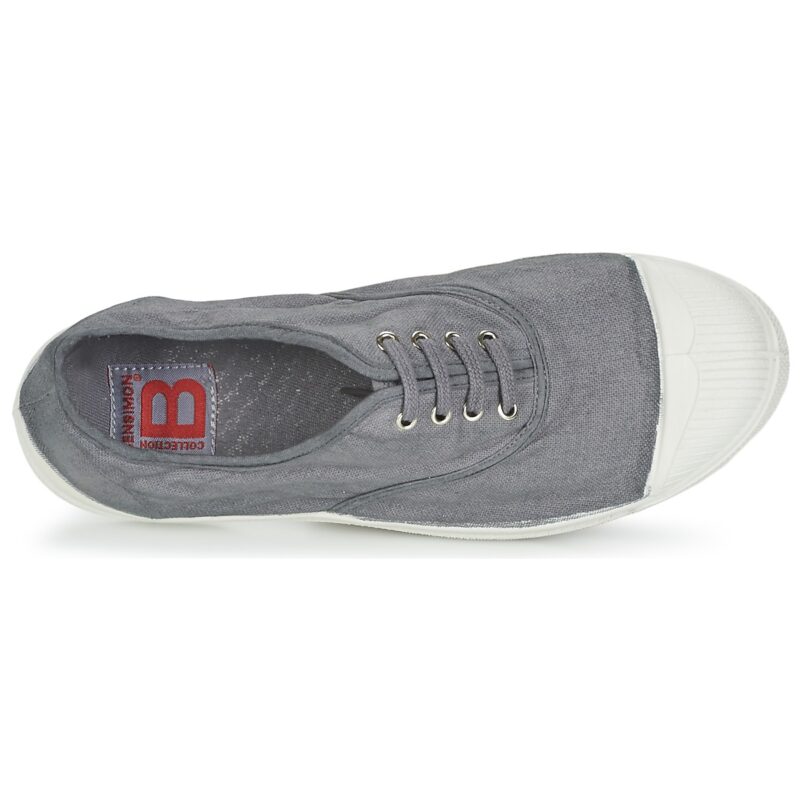 Zapatillas bajas Bensimon TENNIS LACET grises para mujer - 6