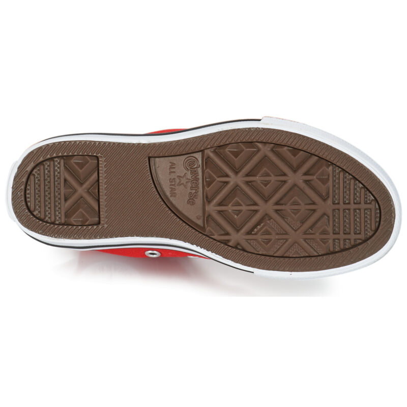 Converse Zapatillas Chuck Taylor All Star Core Hi rojas para ni&ntilde;o - Talla 7