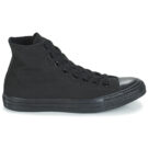 Converse CHUCK TAYLOR ALL STAR MONO HI Schwarze High-Top-Sneaker f&uuml;r Damen - Gr&ouml;&szlig;e 2