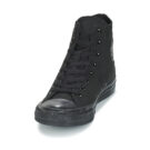 Converse CHUCK TAYLOR ALL STAR MONO HI Schwarze High-Top-Sneaker f&uuml;r Damen - Gr&ouml;&szlig;e 3