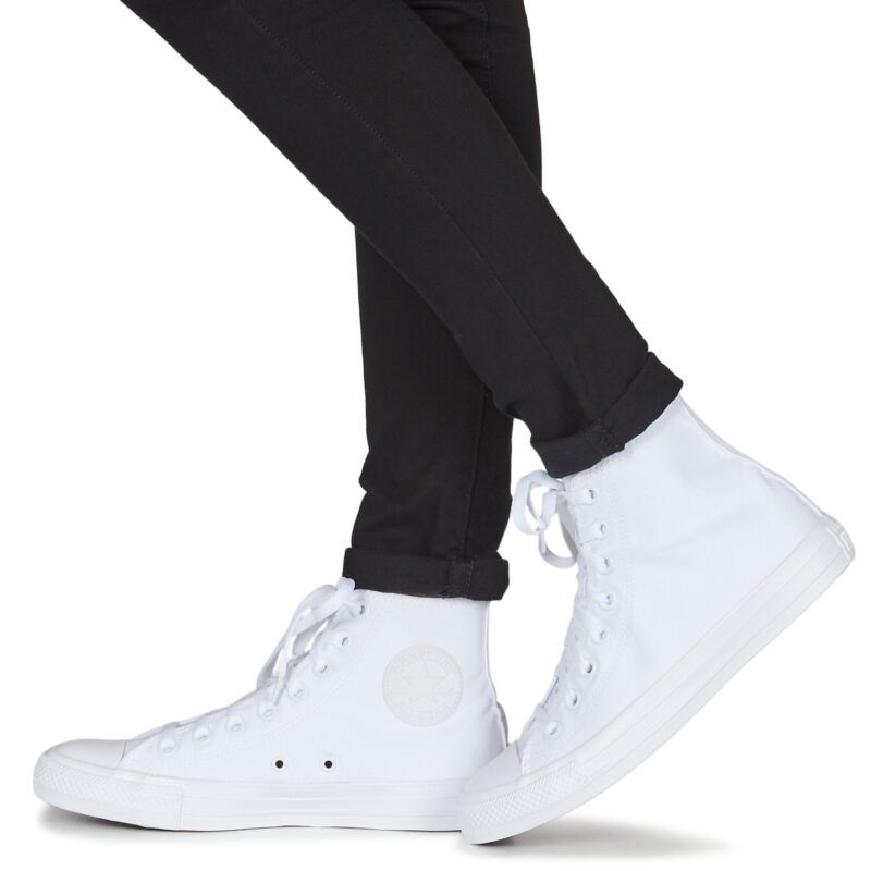 Converse  CHUCK TAYLOR ALL STAR MONO HI  Bianco Sneakers alte Uomo - 8