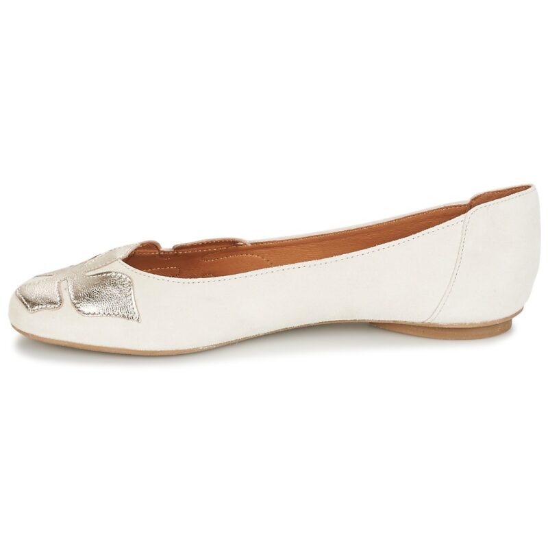 Betty London ERUNE Bianco Ballerine Donna - 4