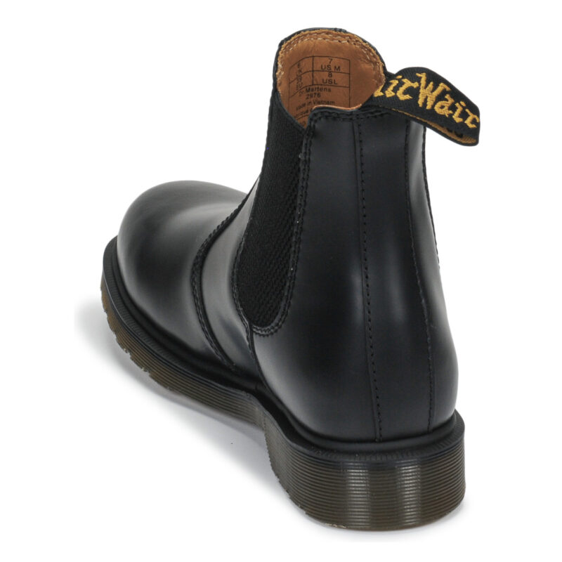 Dr. Martens 2976 CHELSEA BLACK SMOOTH Nero Stivaletti Donna - 5