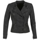 Giacca in pelle Only AVA Nero Giacche in pelle Donna - 1