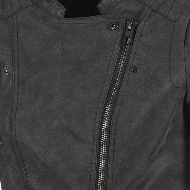 Giacca in pelle Only AVA Nero Giacche in pelle Donna - 7