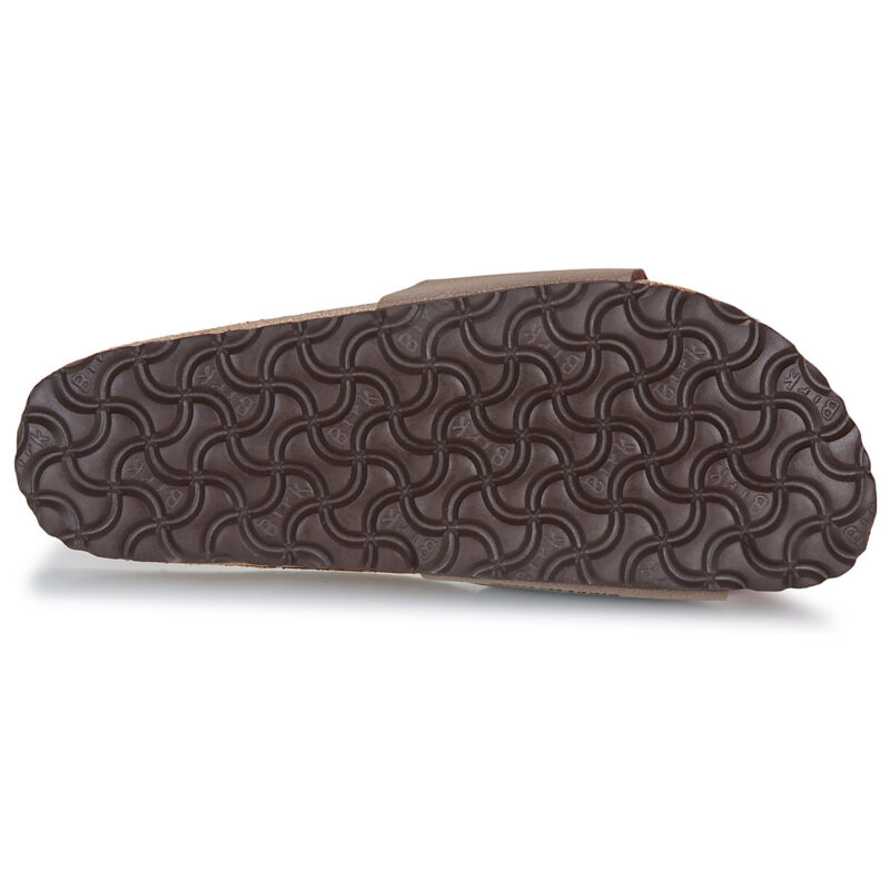 BIRKENSTOCK Madrid Birko-flor / Nubuck / Mocca / Narrow Brown Women's Slipper - 7