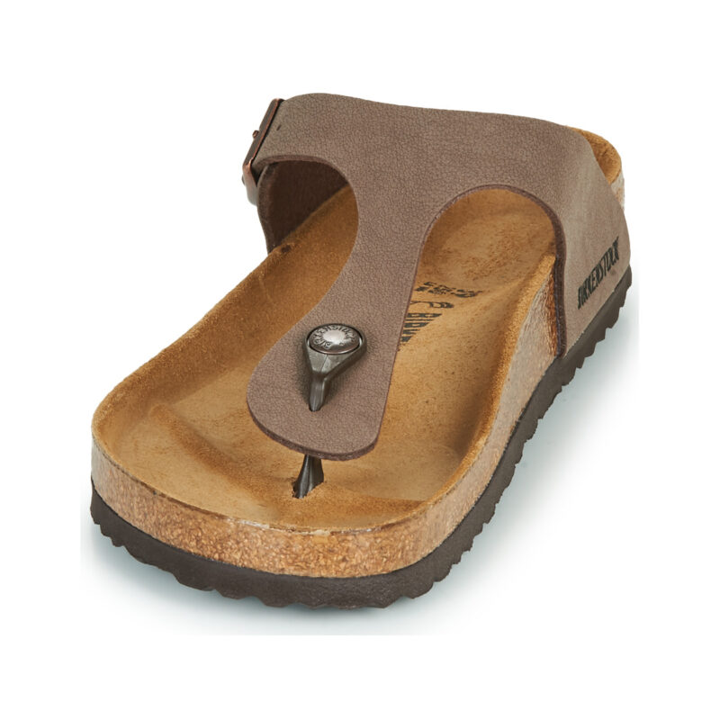 BIRKENSTOCK Gizeh Birko-flor / Nubuck / Mocca / Regular Marrone Infradito Donna - 3