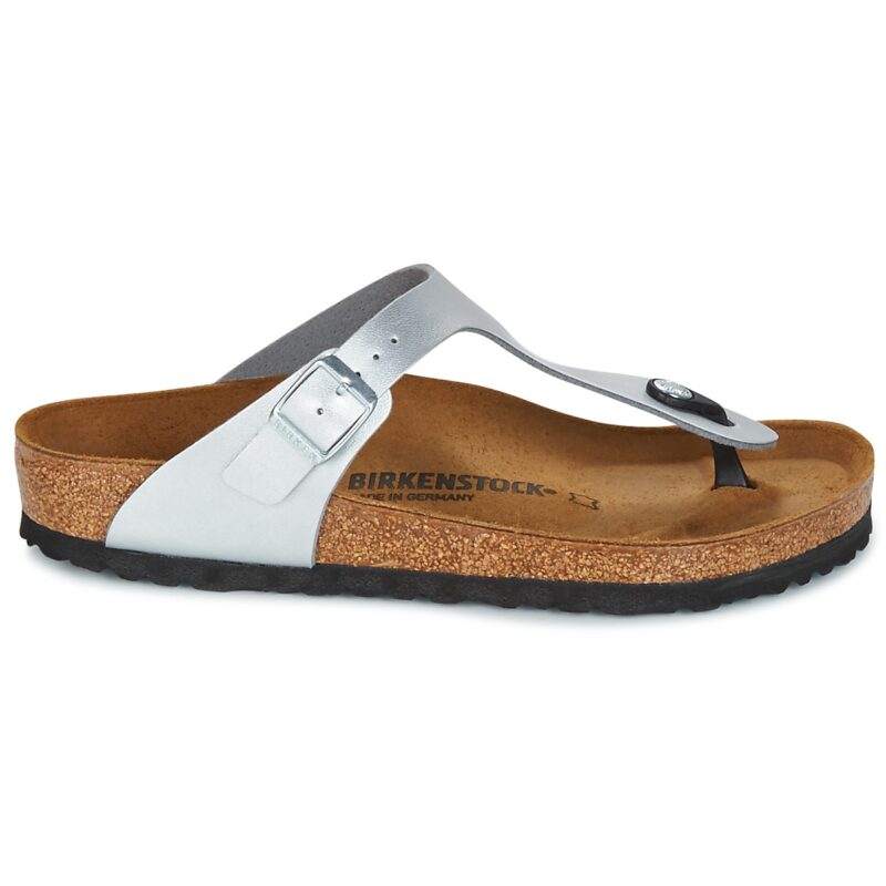 BIRKENSTOCK Gizeh Birko-flor / Silver / Regular Argento Infradito Donna - 2