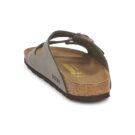 BIRKENSTOCK Arizona Birko-flor / Nubuck / Stone / Stretto Grigio Ciabatta Donna - 5