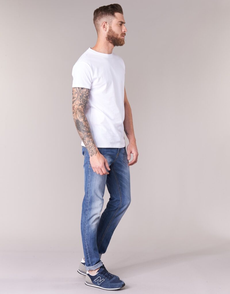 T-shirt blanc BOTD ESTOILA pour homme, manches courtes - 3