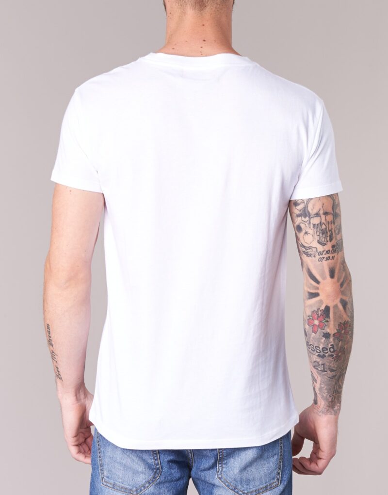 T-shirt blanc BOTD ESTOILA pour homme, manches courtes - 5